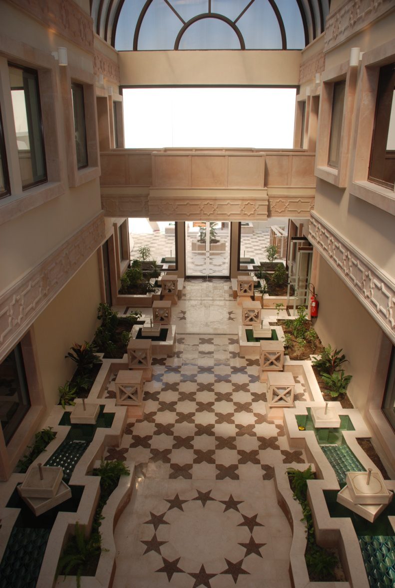 Indian Embassy · atrium
